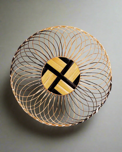 Bamboo Round Fruit Basket