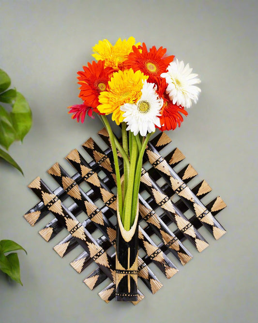 Bamboo EcoElegance Floral Holder