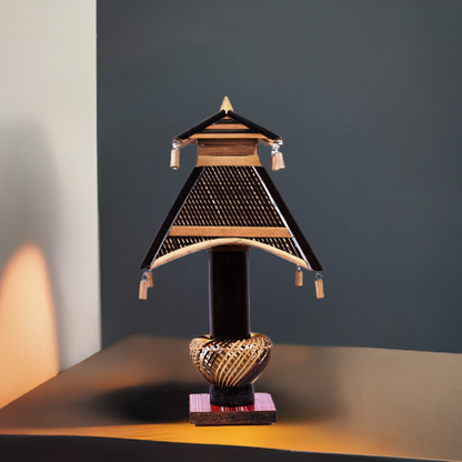 Bamboo TableTop Lamp -PLAIN