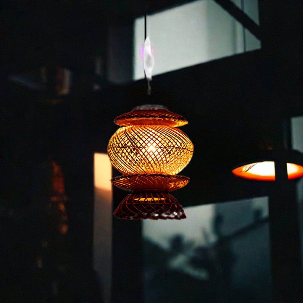 NatureGlow Bamboo Lantern